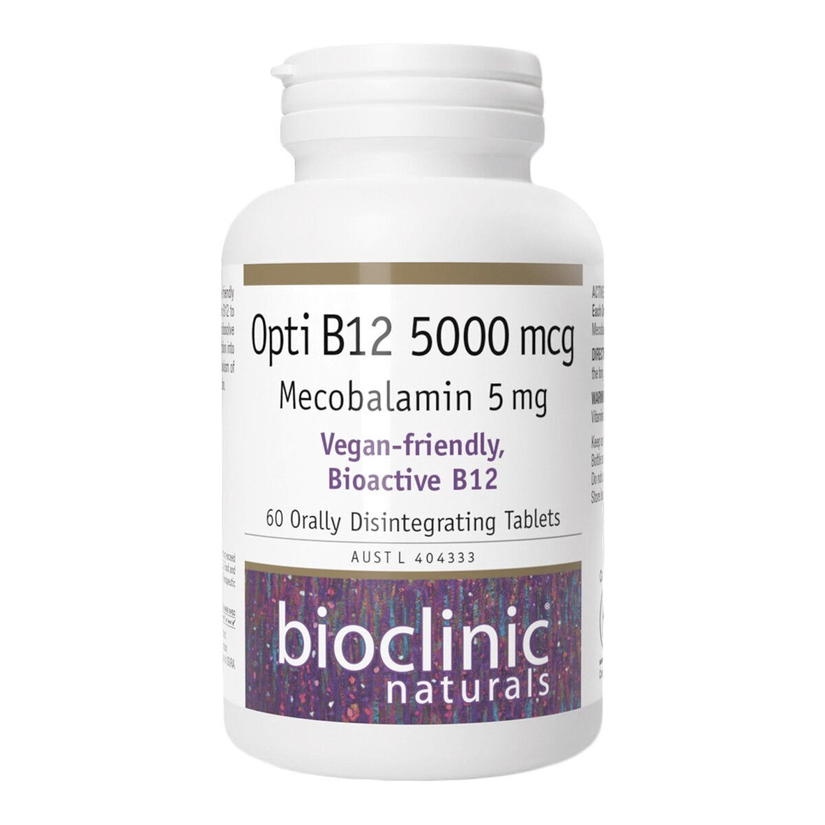 Bioclinic Naturals Opti B12 5000 mcg 60 Caps