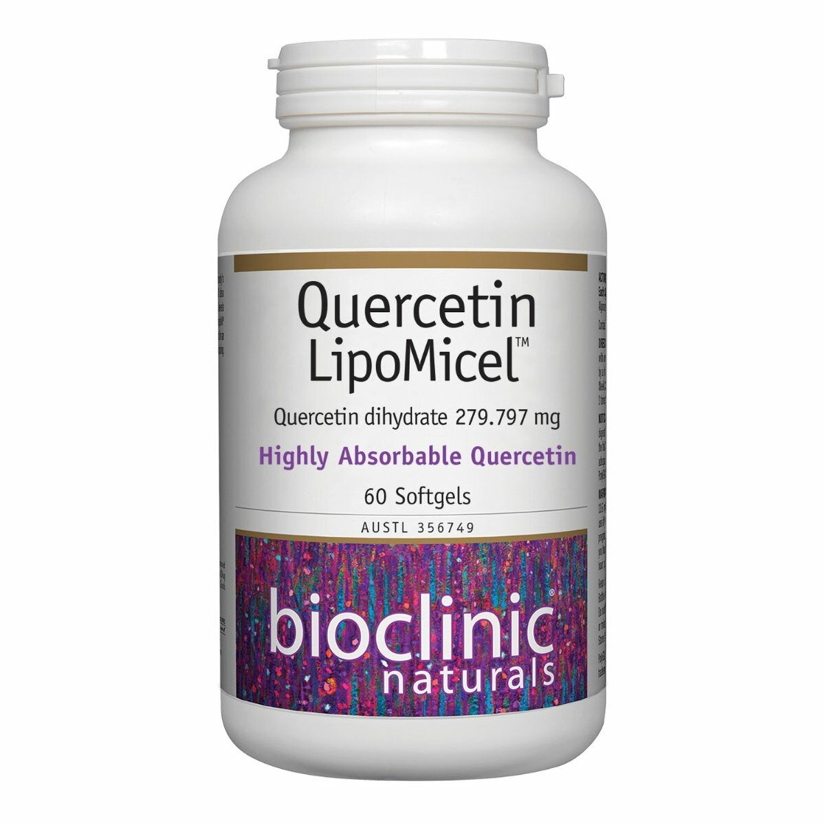 Bioclinic Naturals Quercetin LipoMicel 60 Caps