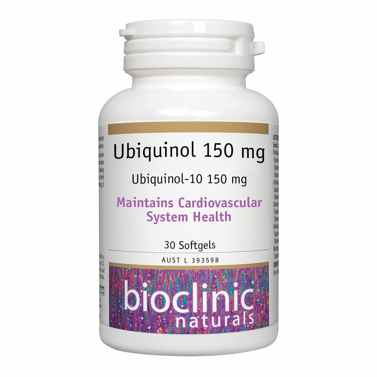 Bioclinic Naturals Ubiquinol 150 mg 30 Caps