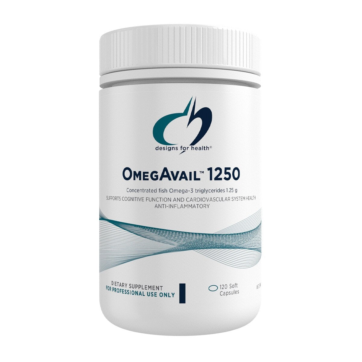 Designs For Health OmegAvail 1250 120 Caps