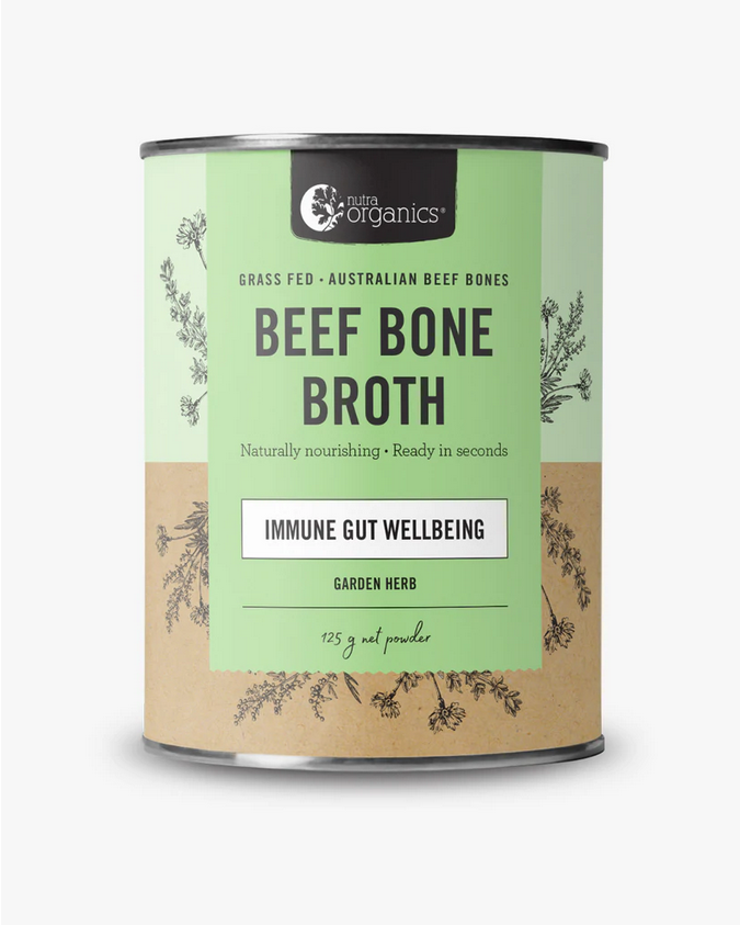 Nutra Organics Beef Bone Broth Garden Herb