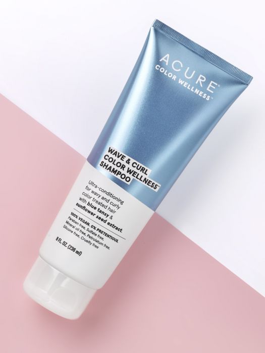 WAVE & CURL COLOR WELLNESS SHAMPOO ACURE