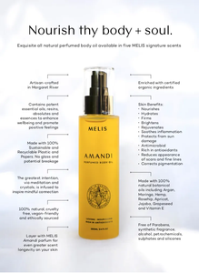 Amandi Perfumed Body Oil - Melis