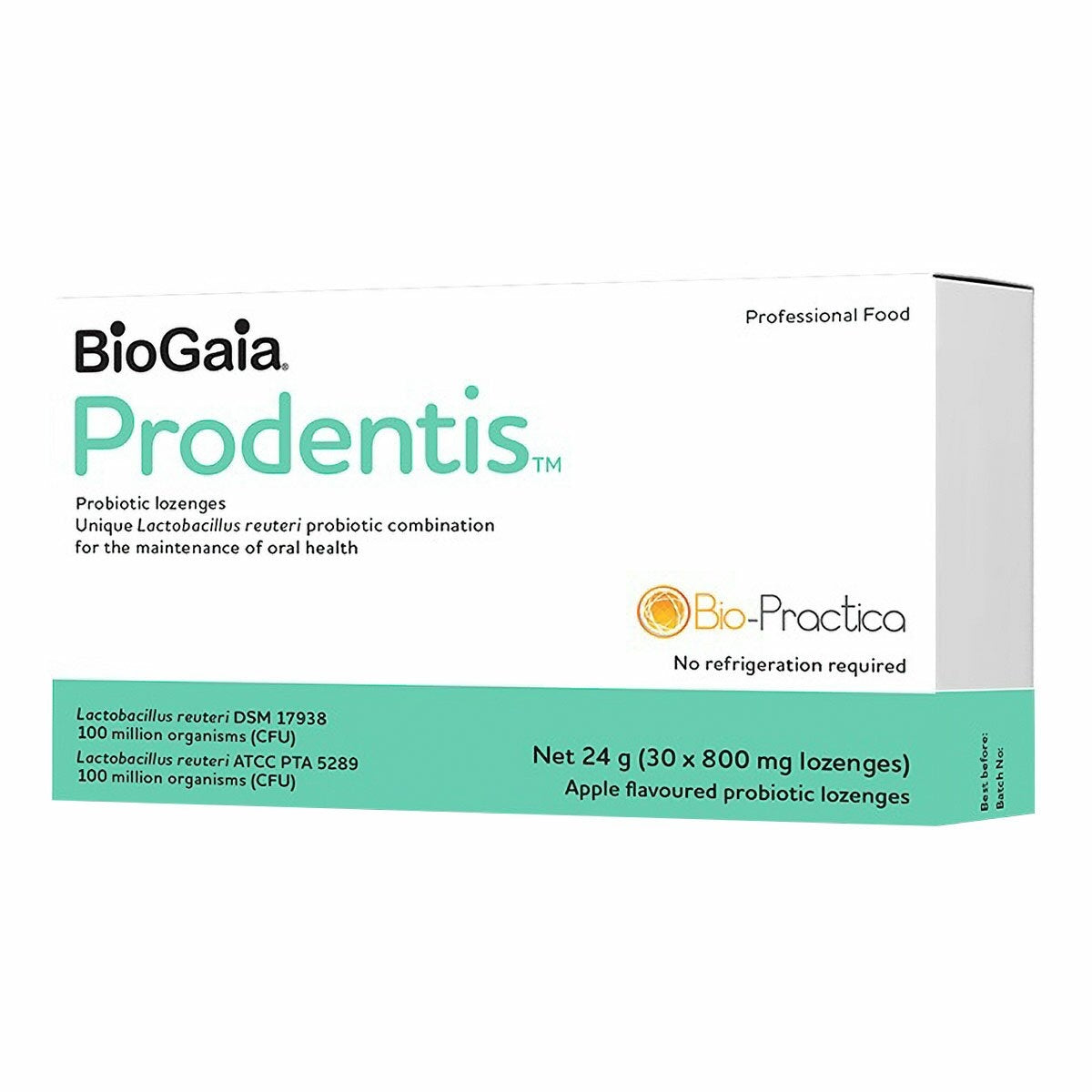 Bio-Practica BioGaia Prodentis 30 Lozenges (Apple)