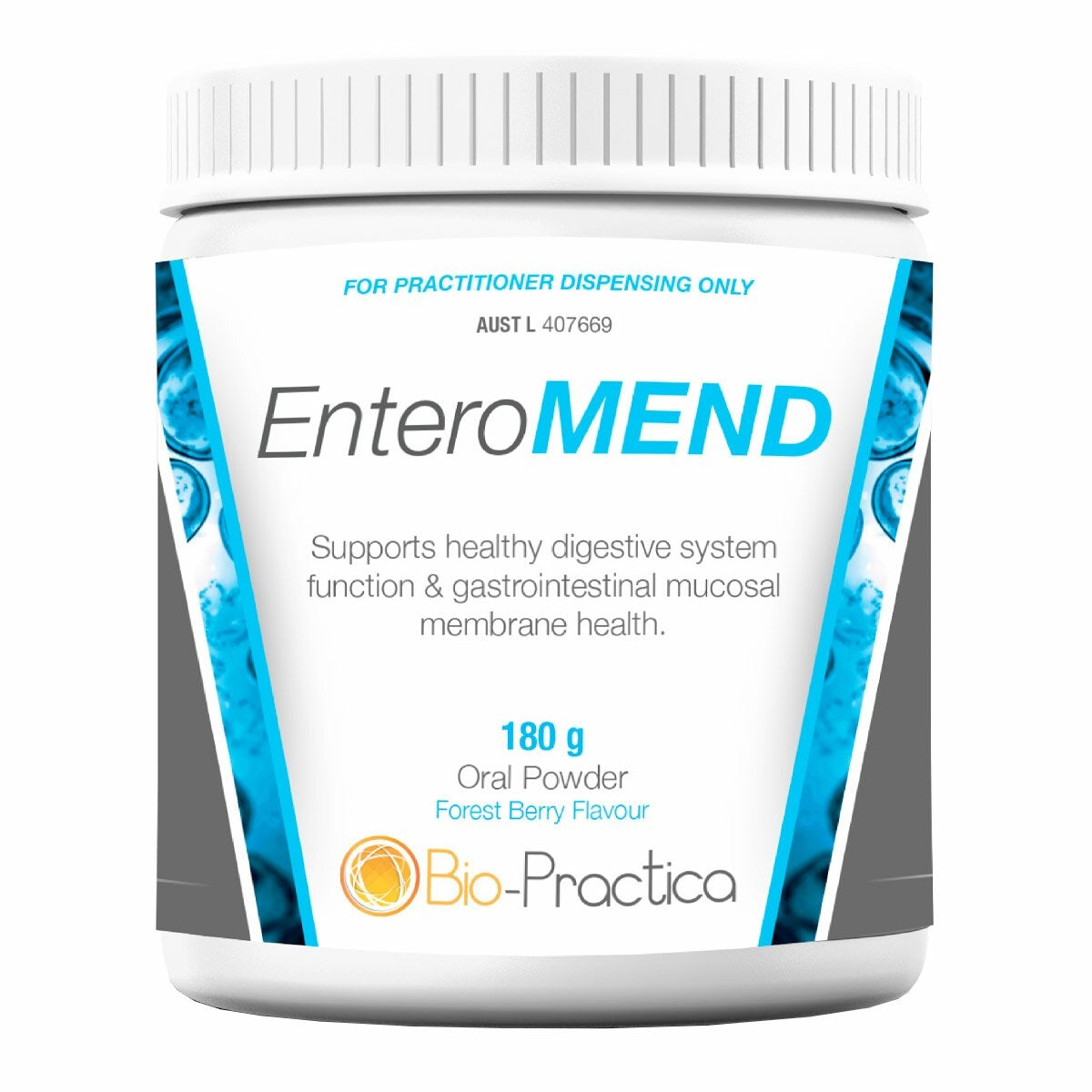 Bio-Practica EnteroMEND 180g (Forest Berry)