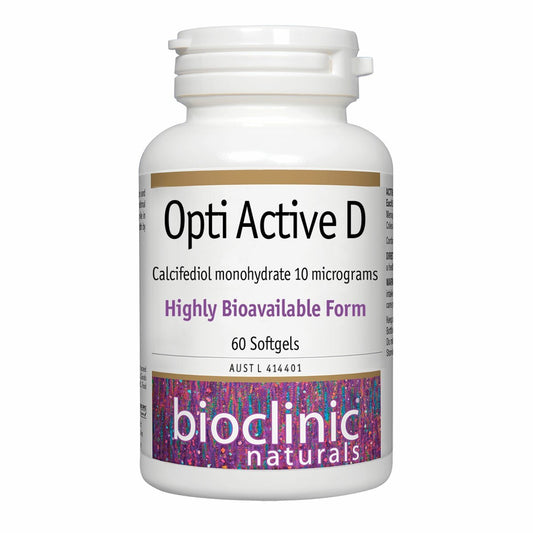 Bioclinic Naturals Opti Active D Softgels