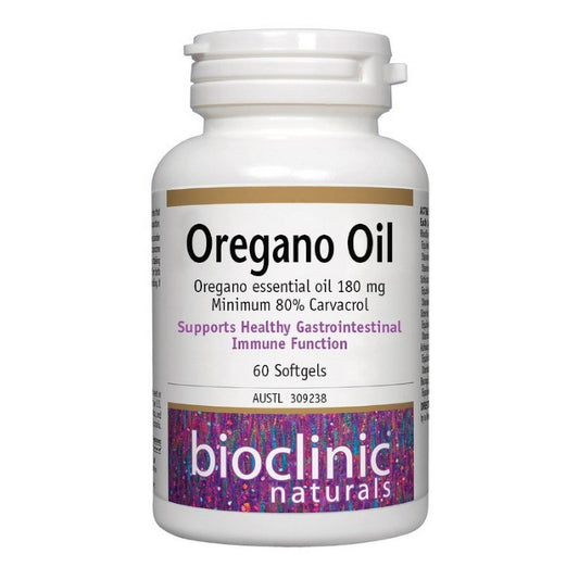 Bioclinic Naturals Oregano Oil 60 Caps