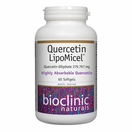 Bioclinic Naturals Quercetin LipoMicel 60 Caps