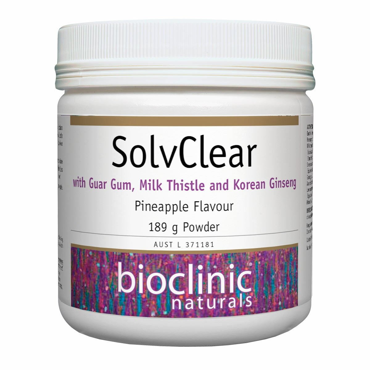 Bioclinic Naturals SolvClear 189g (Pineapple)