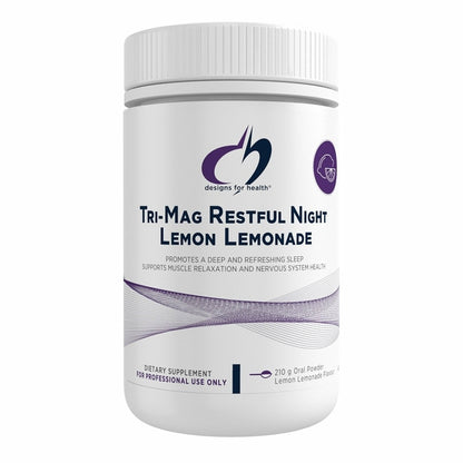 Designs For Health Tri-Mag Restful Night 210g (Lemon Lemonade)