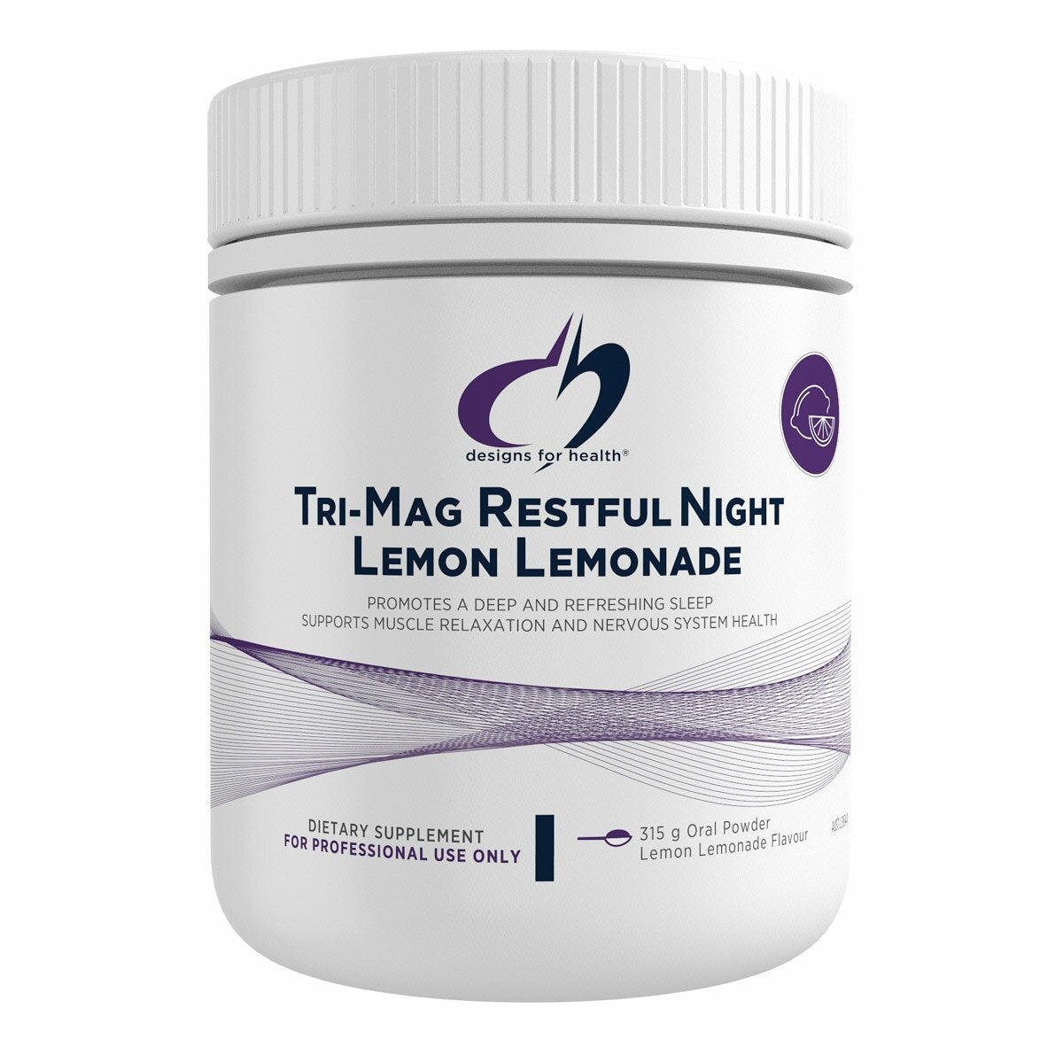 Designs For Health Tri-Mag Restful Night 315g (Lemon Lemonade)