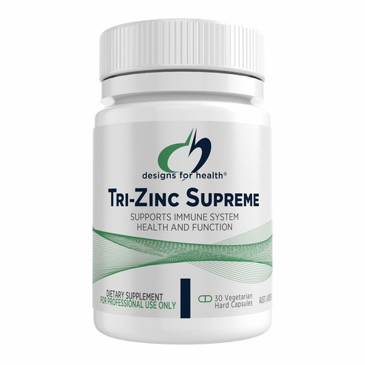 Designs For Health Tri-Zinc Supreme 30 Caps