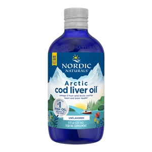 Arctic Cod Liver Oil Unflavoured Nordic Naturals