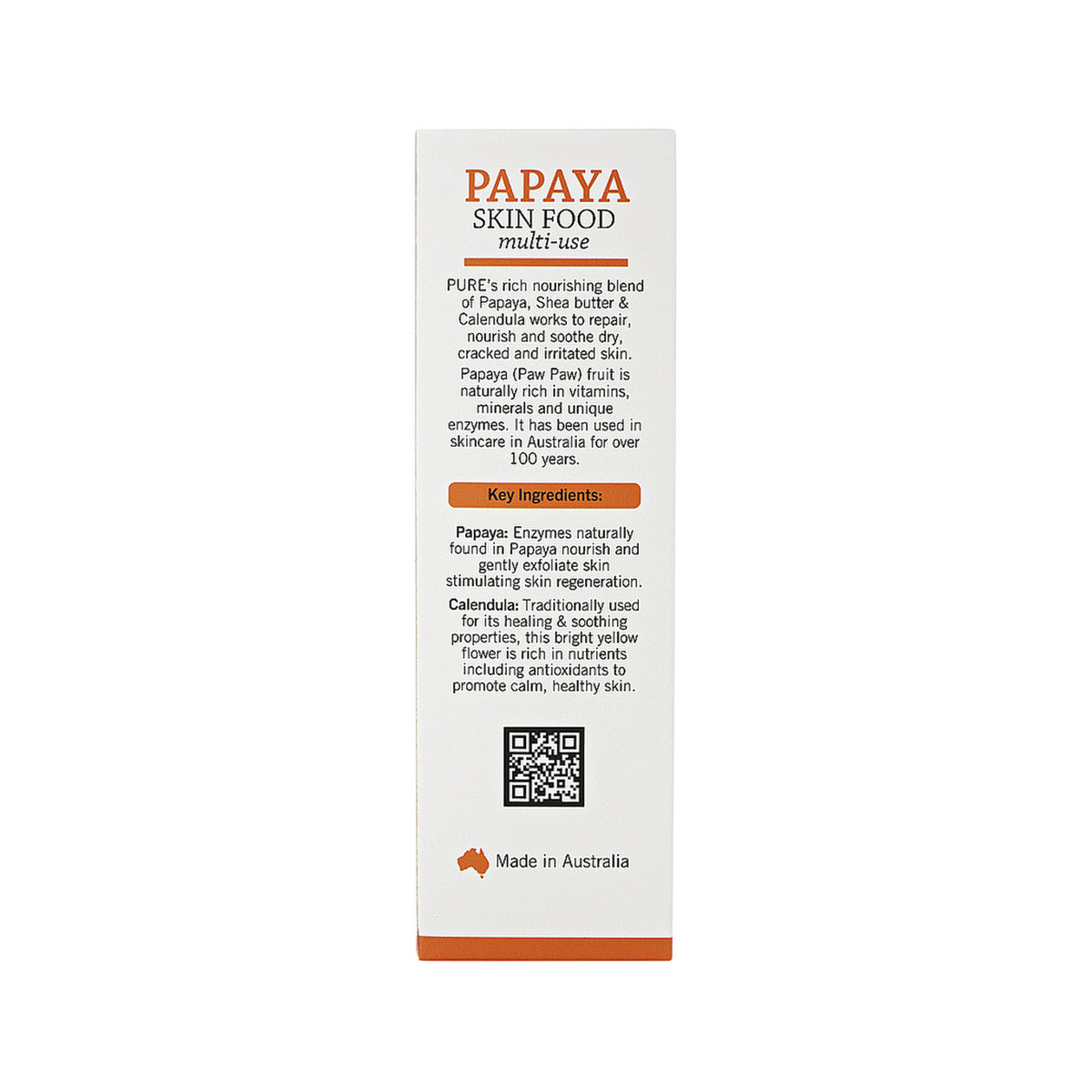 P'URE Papayacare Papaya Skin Food Multi-Use - Paw Paw with Calendula 75g