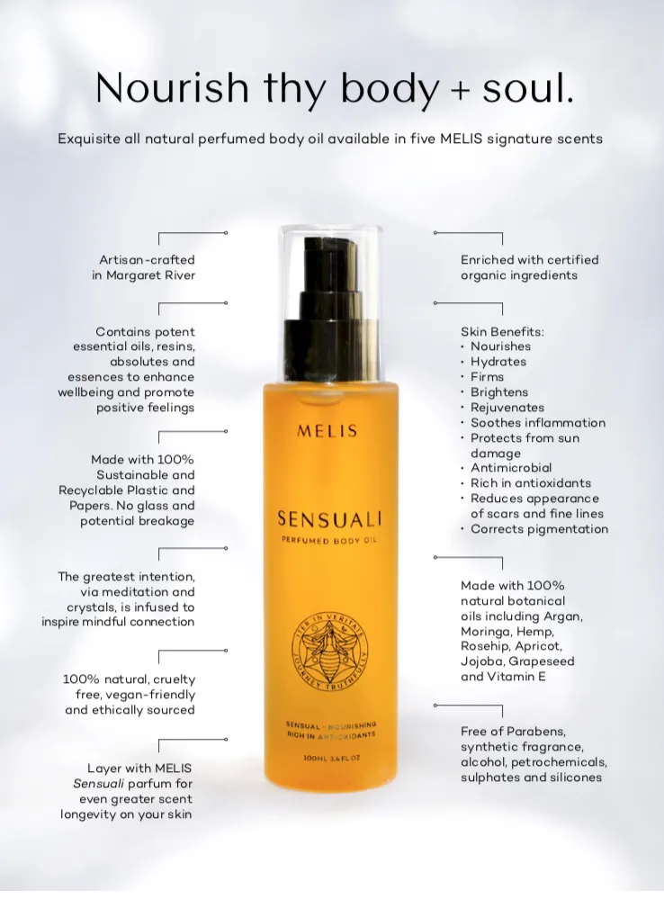 Sensuali Perfumed Body Oil - Melis