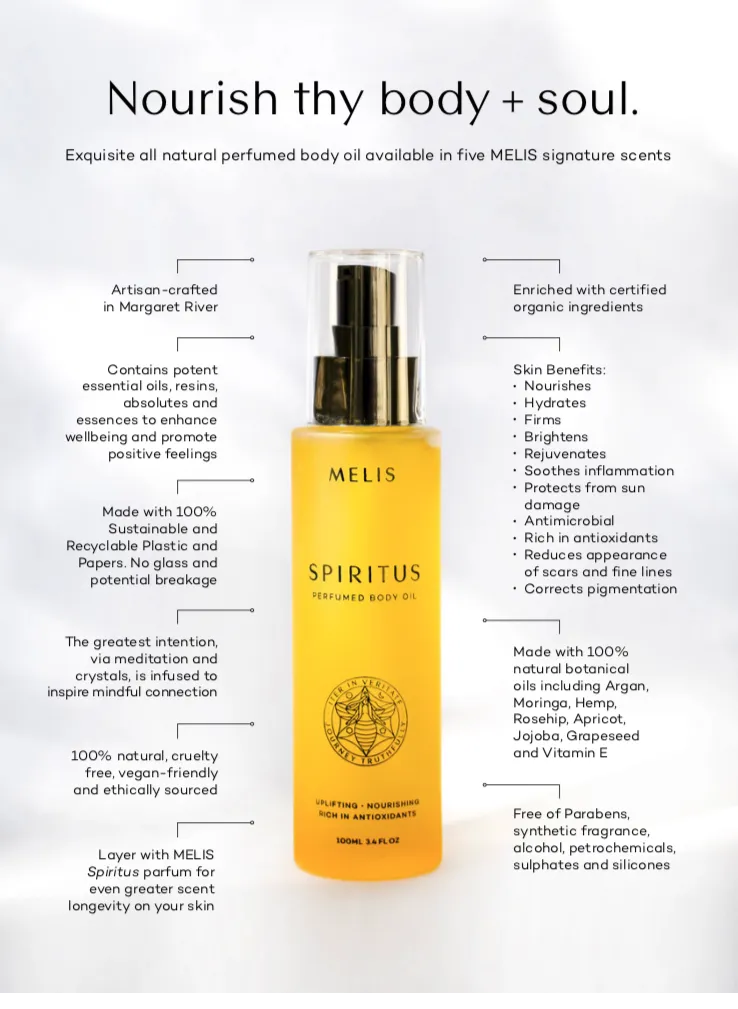 Nativus Spiritus Perfumed Body Oil - Melis