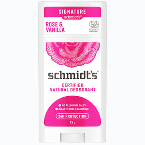 Schmidt's Deodorant Stick Rose & Vanilla