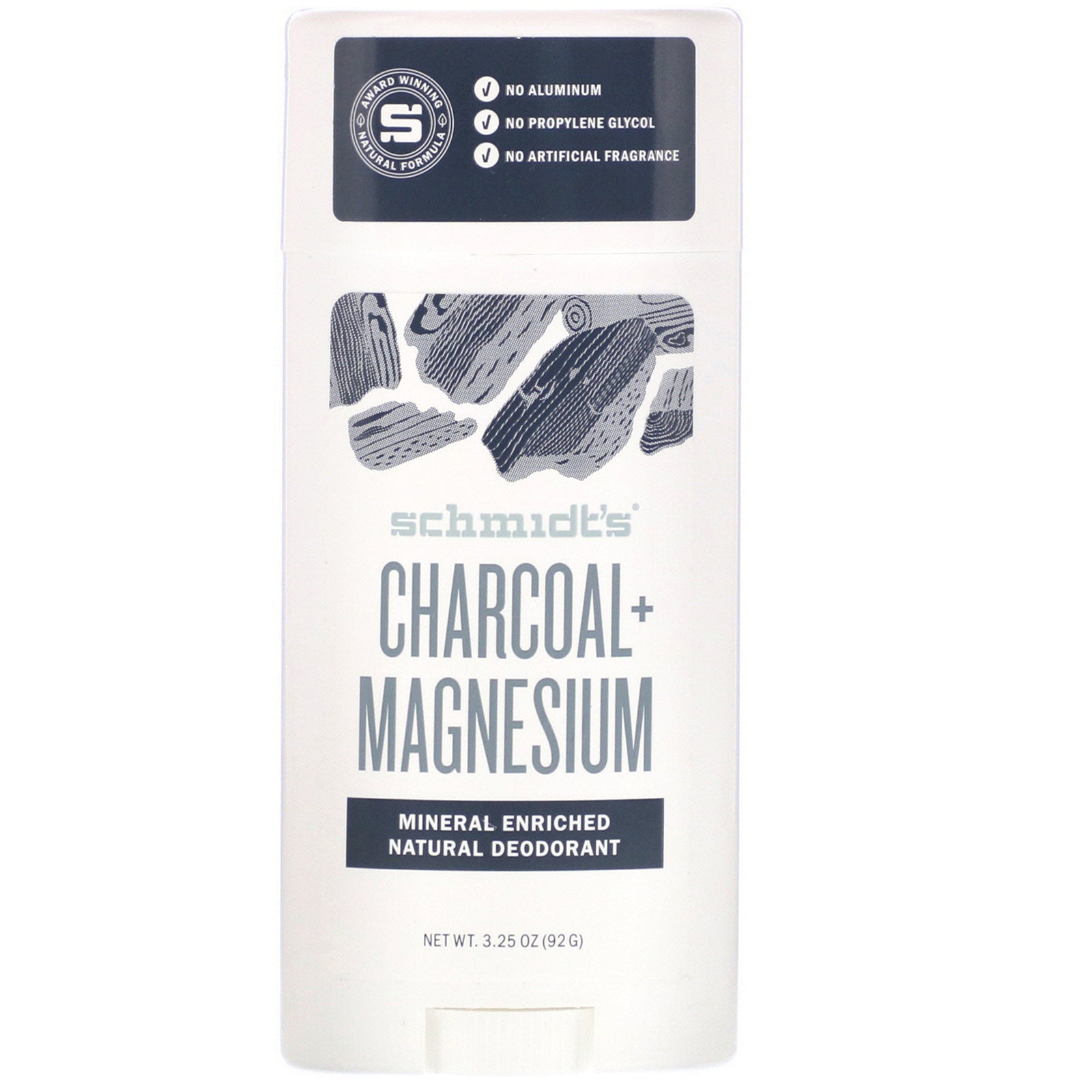 Schmidt's Natural Deodorant, Charcoal + Magnesium