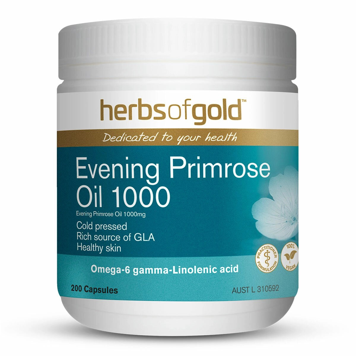 Evening Primrose Oil 1000 Herbs of Gold