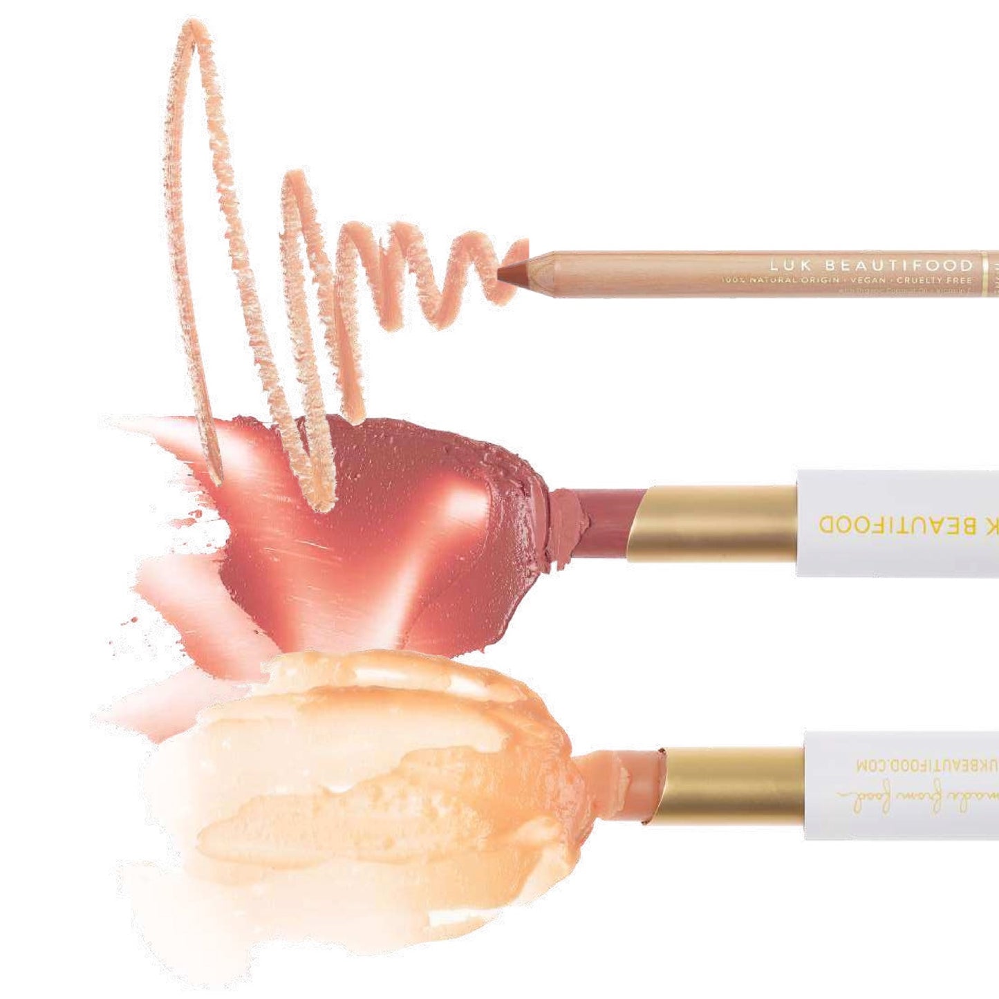 Luxe Lip Trio Light Nudes Special Offer Lük Beautifood