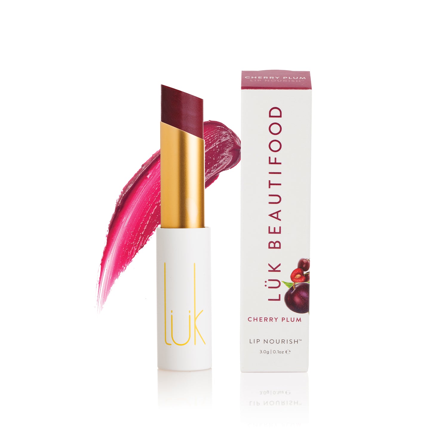 100% Natural Lip Nourish™ Cherry Plum Lük Beautifood