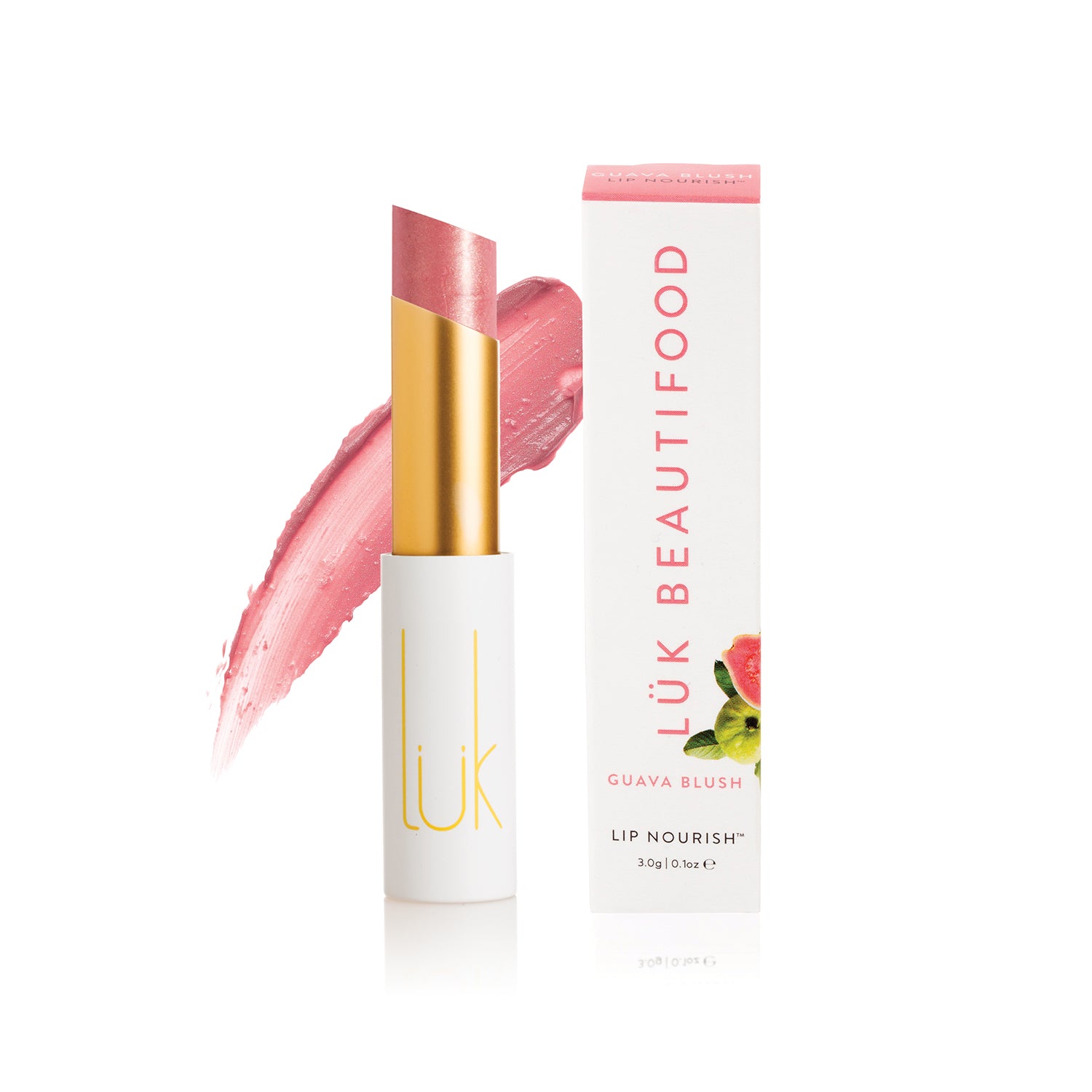 100% Natural Lip Nourish™ Guava Blush Lük Beautifood