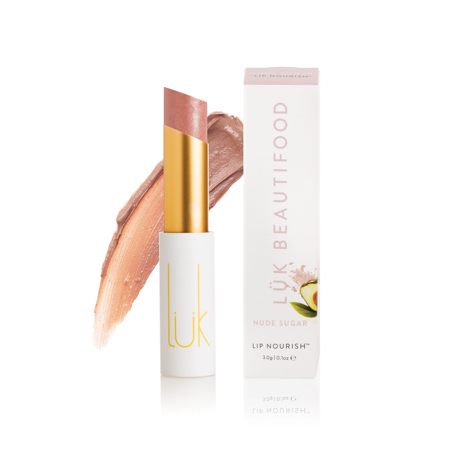 100% Natural Lip Nourish™ Nude Sugar Lük Beautifood