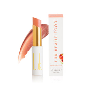 100% Natural Lip Nourish™ Peach Melon Lük Beautifood