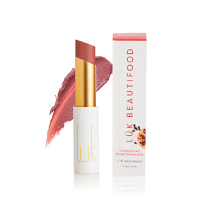 100% Natural Lip Nourish™ Tangerine Pomegranate Lük Beautifood