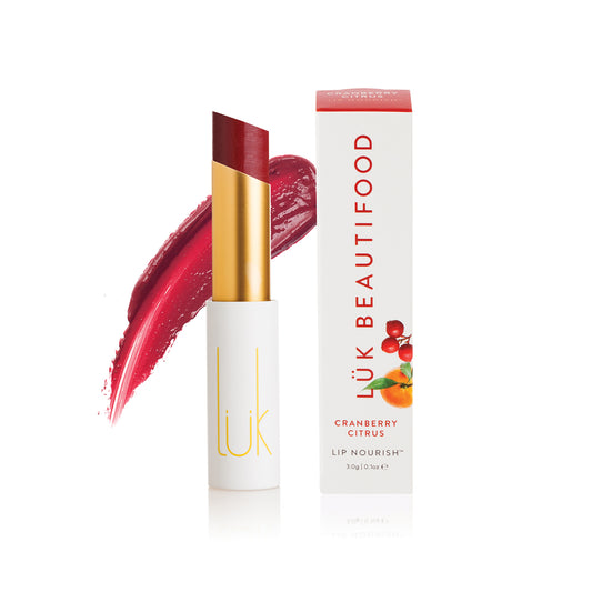 100% Natural Lip Nourish™ Cranberry Citrus Lük Beautifood