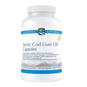 Arctic Cod Liver Oil Capsules Nordic Naturals 90 Caps
