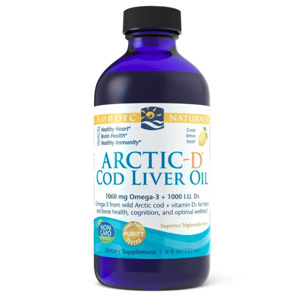 Arctic-D Cod Liver Oil Nordic Naturals