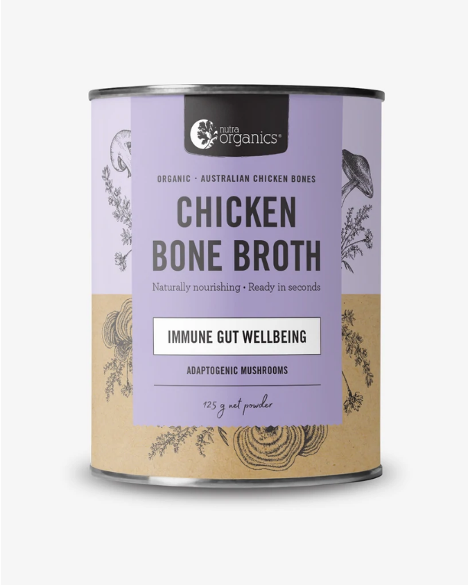 Nutra Organics Chicken Bone Broth Adaptogenic Mushroom