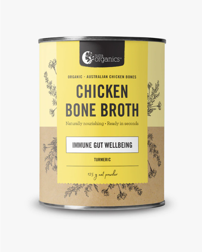 Nutra Organics Chicken Bone Broth Turmeric