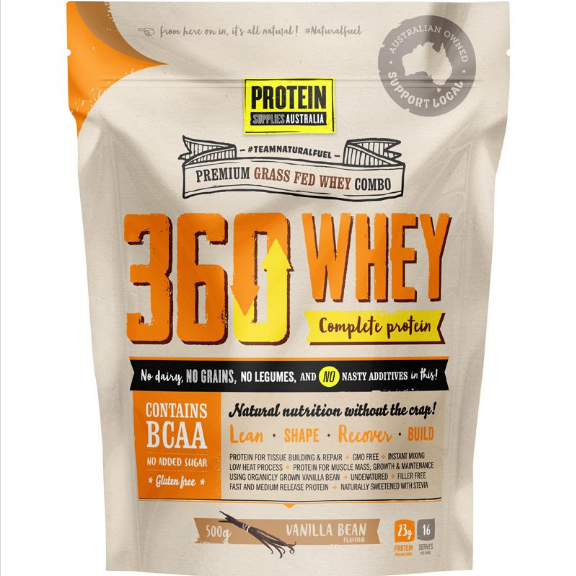 Protein Supplies Australia 360 Whey - Vanilla Bean