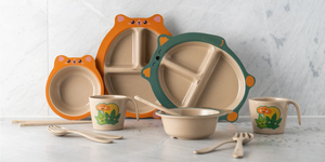 Cannalise made with Hemp - Kids Tableware Set - Children's Cutlery Set
