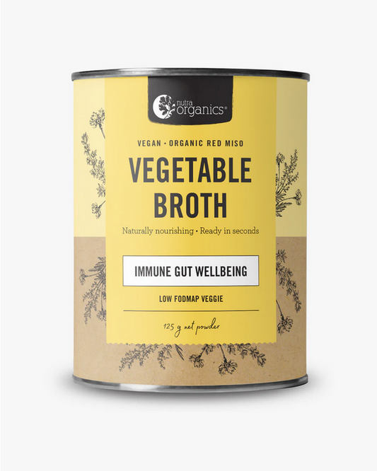 Nutra Organics Vegetable Broth Low Fodmap Veggie