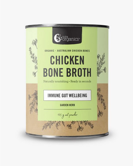 Nutra Organics Chicken Bone Broth Garden Herb
