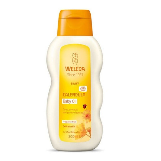 Calendula Baby Oil Fragrance Free Weleda