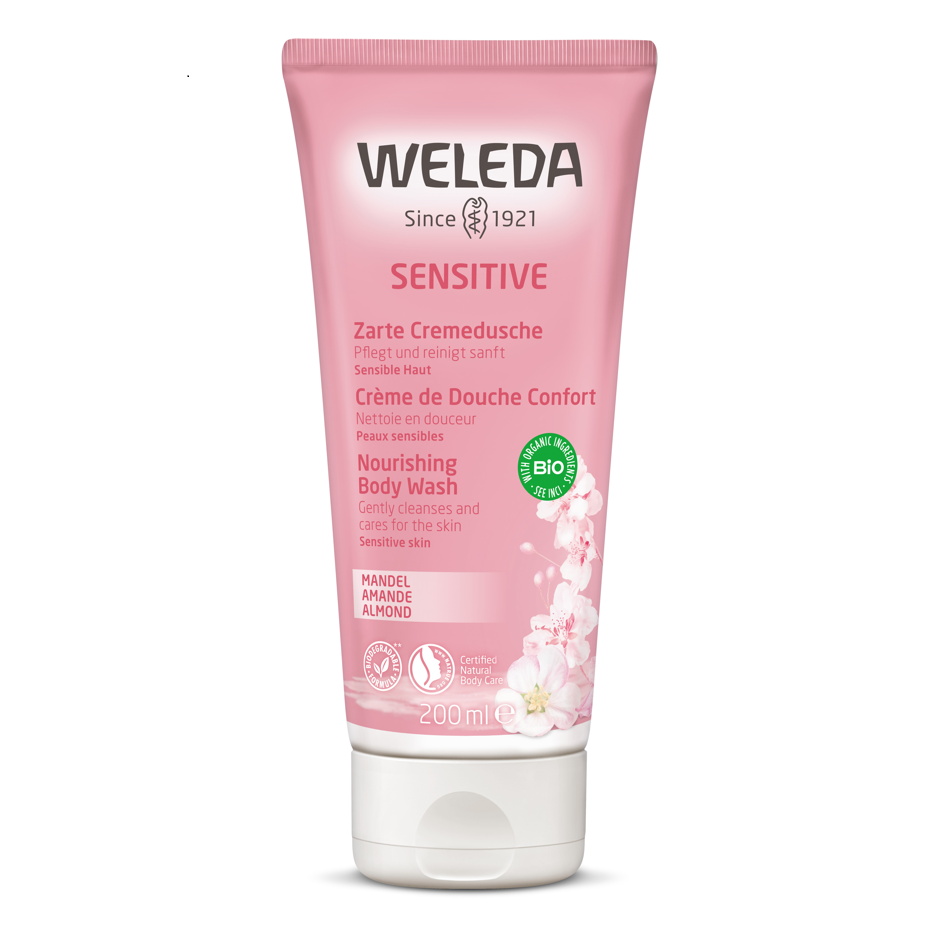 Almond Sensitive Skin Body Wash Weleda