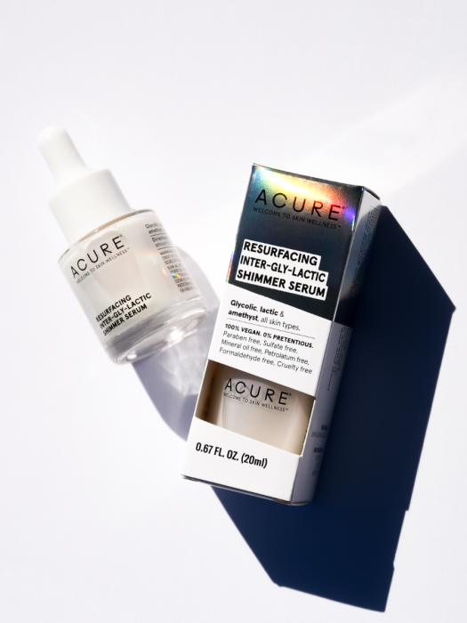 ACURE Resurfacing Inter-Gly-Lactic Shimmer Serum 20ml