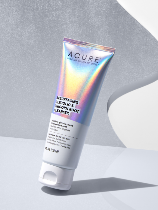 ACURE Resurfacing Glycolic & Unicorn Root Cleanser 118ml