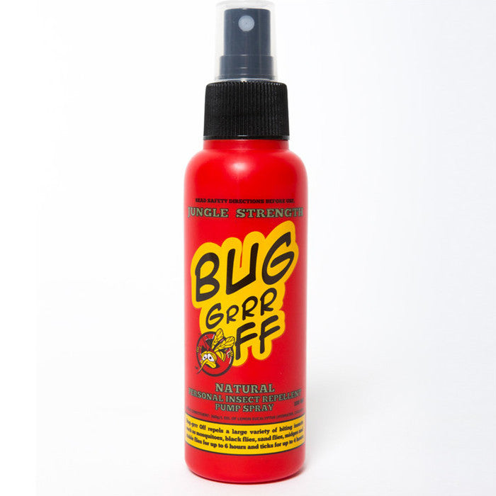 Bug grrr Off Natural Insect Repellent - Jungle Strength Formula Spray