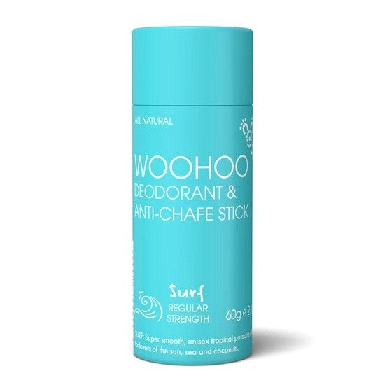 Woohoo Body! Natural Deodorant & Anti Chafe Stick - Surf 60g