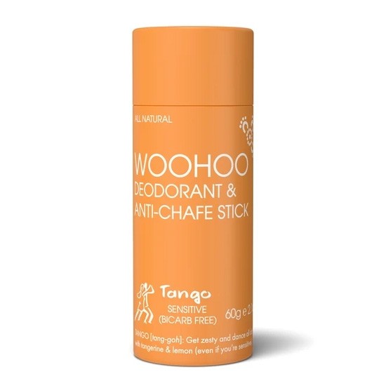 Woohoo Body! Natural Deodorant & Anti Chafe Stick - Tango 60g